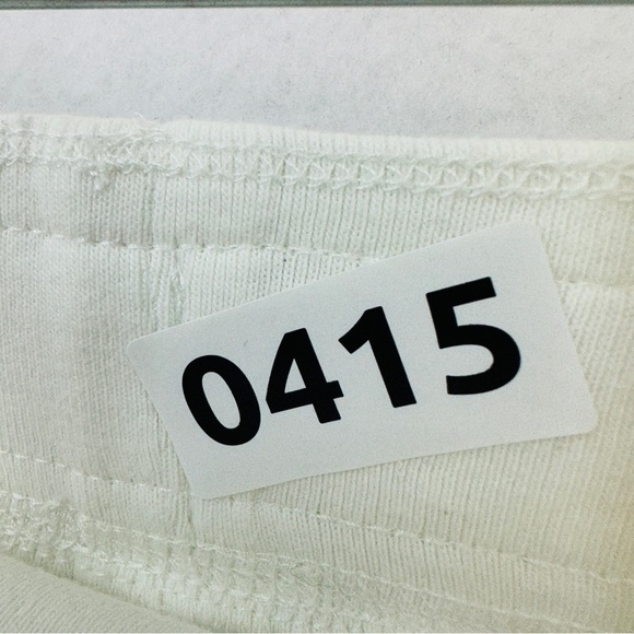 So Jenni Sweatpants Bunny Peace Sign Girls Large White - Picture 11 of 11